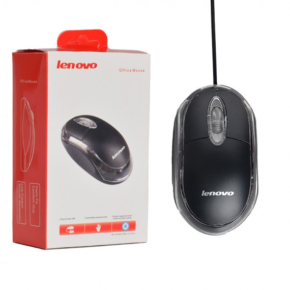 موس سیم دار لنوو (Lenovo) مدل OFFICE 1